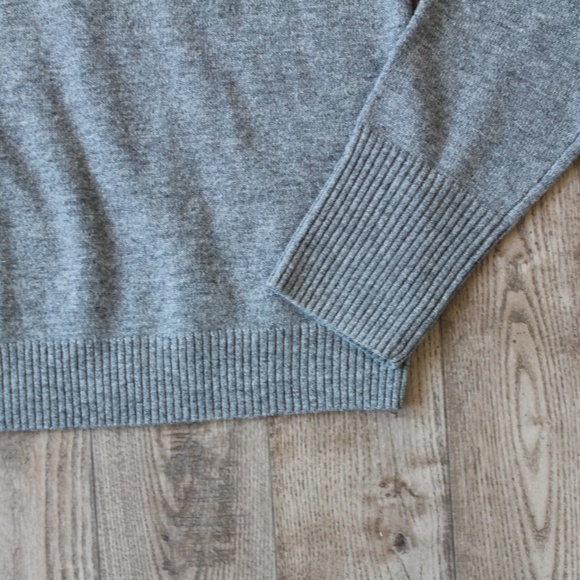 Tretorn Klader Men's Medium M Sweater Gray Stripe - Picture 2 of 4